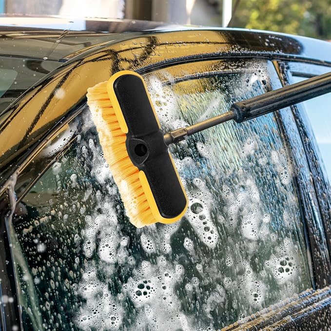 10 Inch Car Wash Brush Head, Scrub Brush Attachment - Image 5