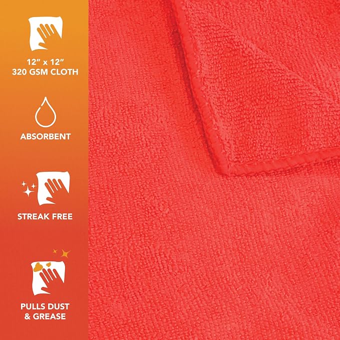 Arkwright Microfiber Cleaning Cloths - Image 2