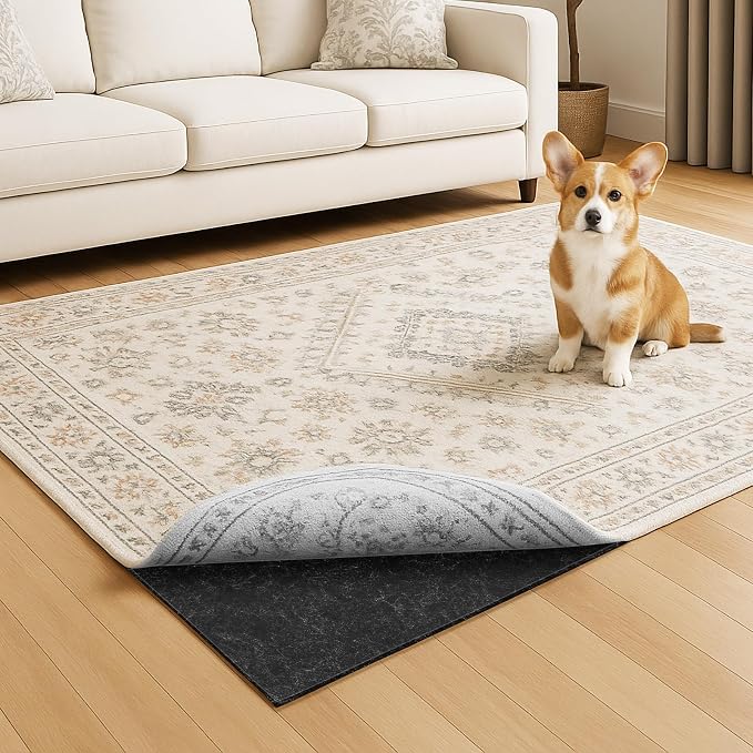 Warmstar 2x6 FT Non Slip Rug Pad, 100% Waterproof Felt Rug Pad by Warmstar