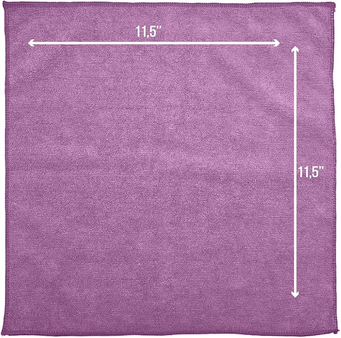 GREEN LIFESTYLE Chamois Cloth, Microfiber Cleaning Cloth 750 Pack, Borderless - Image 6
