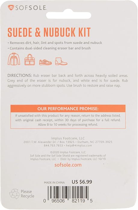 Sof Sole Suede and Nubuck Cleaning Brush Kit - Image 3
