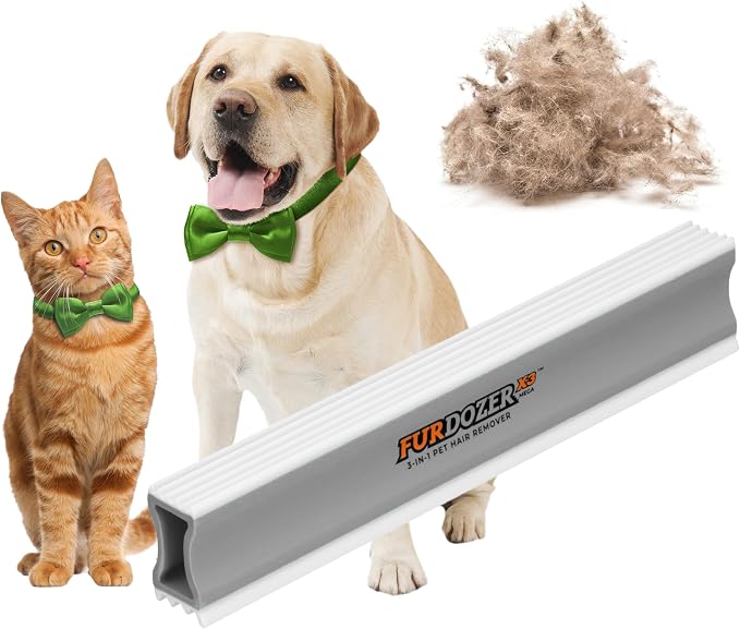 FurDozer Pet Hair Remover & Auto Detailing Tools by NeaterPetBrands