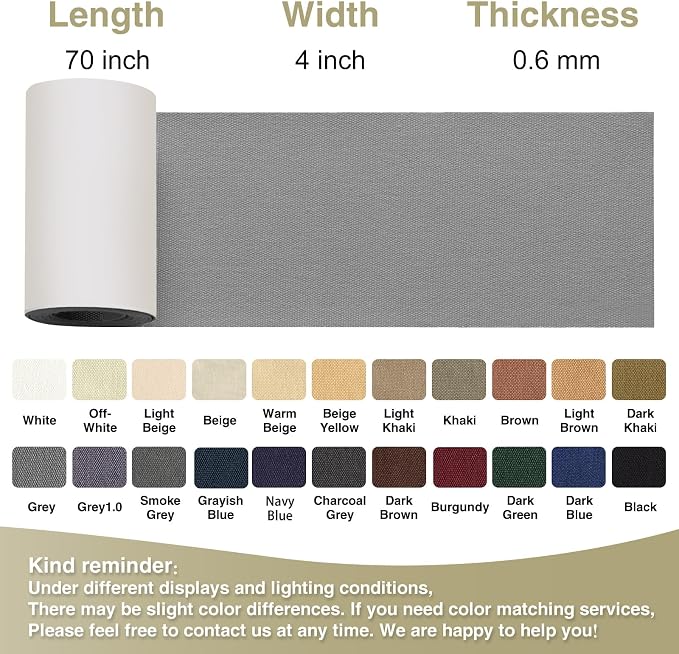 Canvas Repair Tape 4×70 Inch Waterproof Self-Adhesive Fabric Repair Patch - Image 4