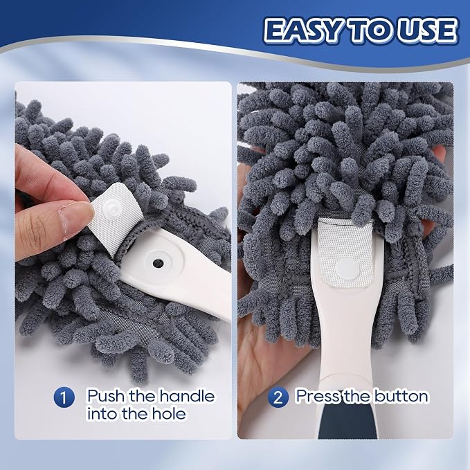 Reusable Microfiber Duster Refills Compatible - Image 3