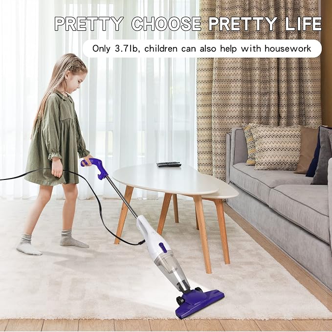 Intercleaner Corded Vacuum Cleaner, 15KPa Powerful Suction - Image 3
