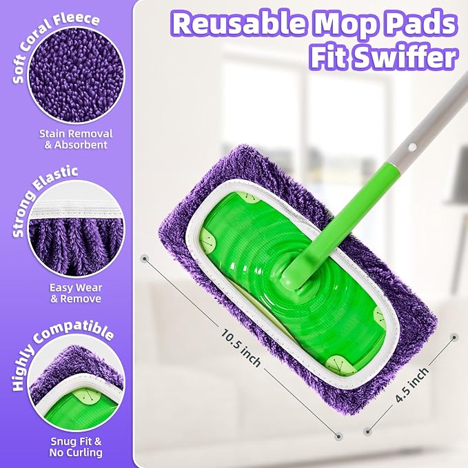 Reusable Mop Pads Compatible - Image 3