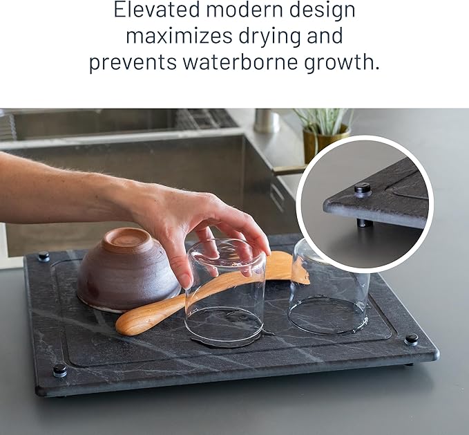 Natural Dish Drying Mat – Eco-Friendly, Rapid-Dry Technology | Modern Design | - Image 5