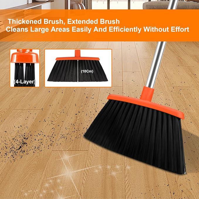 Broom and Dustpan Set for Home, Broom - Image 5