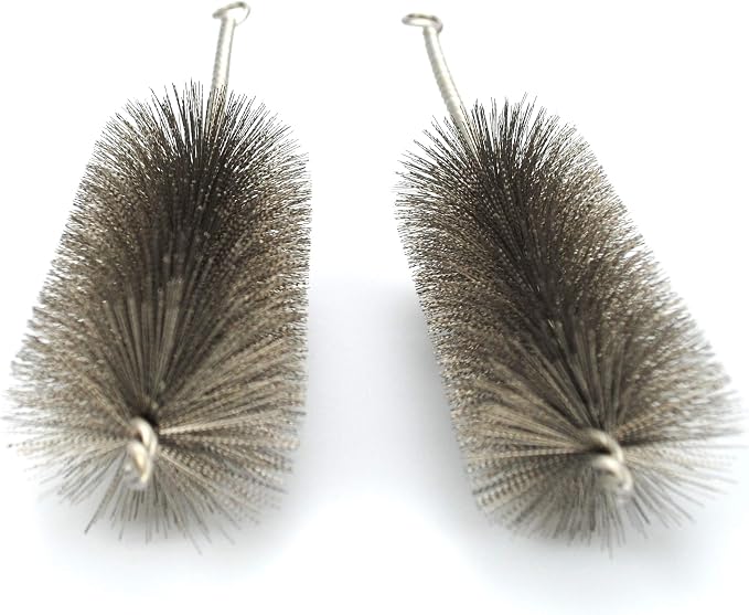 Pipe Cleaning Brush Set Stainless Steel Bristles, 8 Piece Variety Pack - Image 2