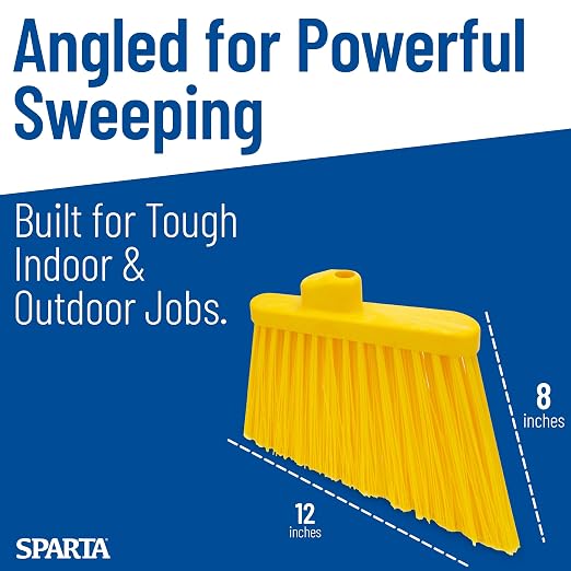 SPARTA Plastic Broom Head, Un-Flagged - Image 5