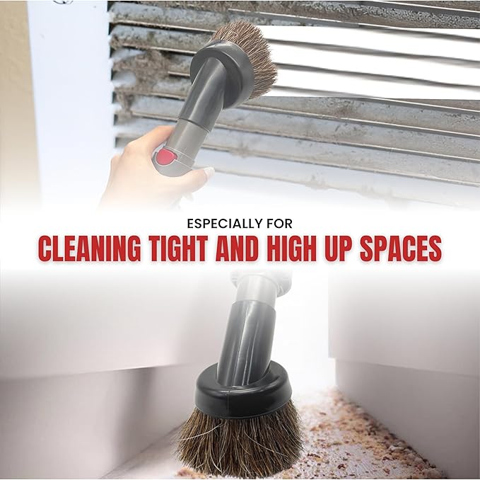 For Dyson Horsehair Vacuum Brush & Extension Hose – Compatible - Image 5