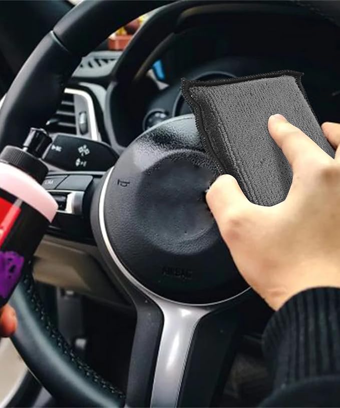 3PCS Car Interior Cleaning Sponge Block, Interior Scrub Pad, Car Accessories - Image 6