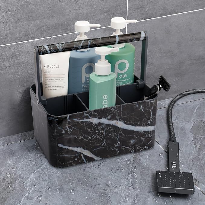 Plastic Shower Caddy Dorm: Portable Bathroom Caddy Organizer - Image 5