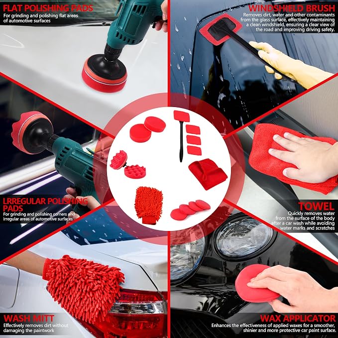 35Pcs Car Detailing Kit, Car Cleaning Kit - Image 6