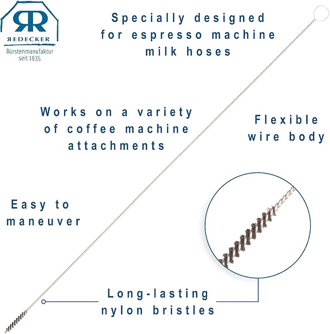REDECKER Milk Foamer Hose Brush - Image 4