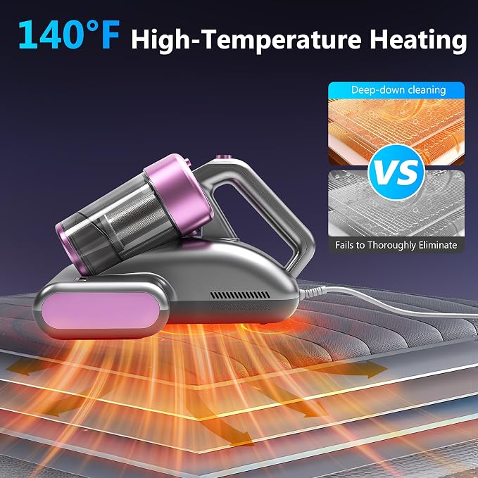 Mattress Vacuum Cleaner UVC 253.7nm Light - Image 4