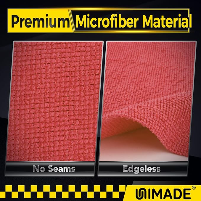 Shop Towels, 100 Pack Commercial Grade Work Rags Microfiber Towels - Image 2