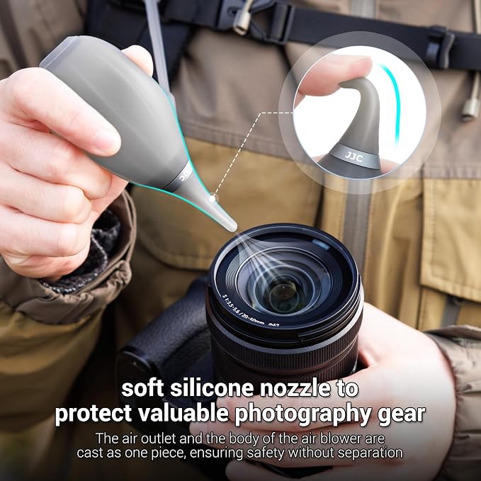 Soft Tip Silicone Camera Dust Blower Lens Air Blower, Camera Lens Cleaner Air - Image 4