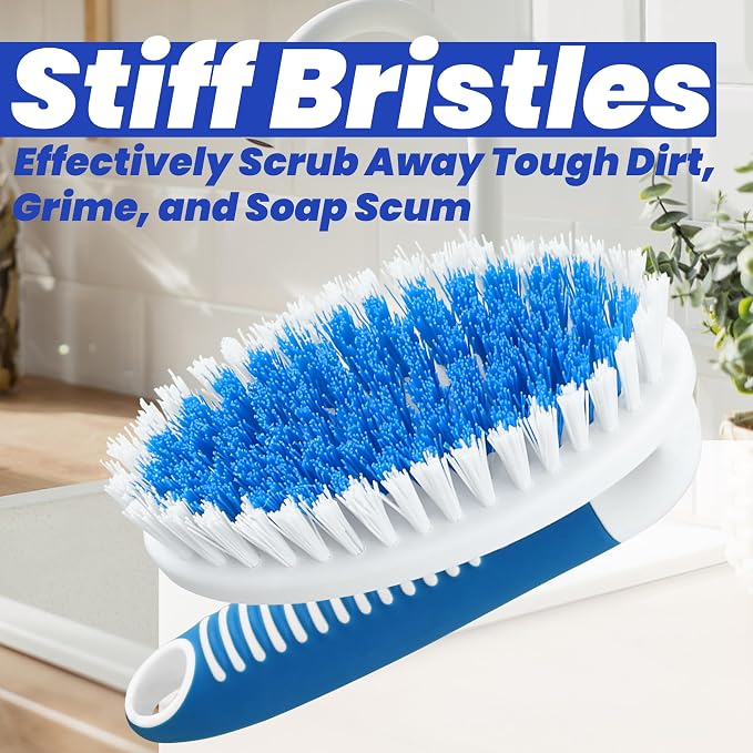 PHYEX Scrub Brush, 2 Pack Household Cleaning Brushes - Image 3