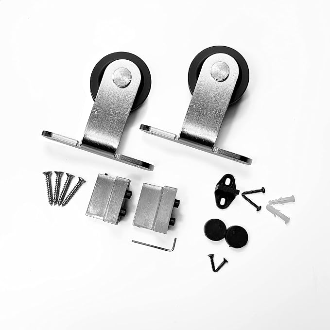 Homacer Brushed Nickel Extra Roller Set, Includes Two Rollers by HOMACER