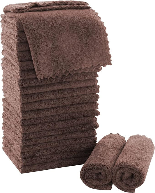 MOONQUEEN Ultra Soft Premium Washcloths Set by MOONQUEEN