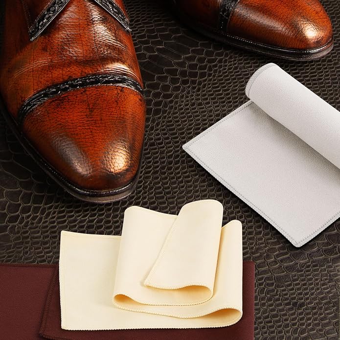 10 Pcs Shine Shoes Cloth Kit Polish Dauber Applicators Cleaning Leather Shoes - Image 5