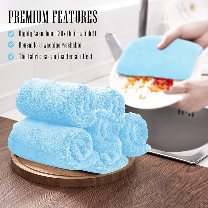 Sunny zzzZZ 24 Pack Kitchen Dishcloths - Image 7