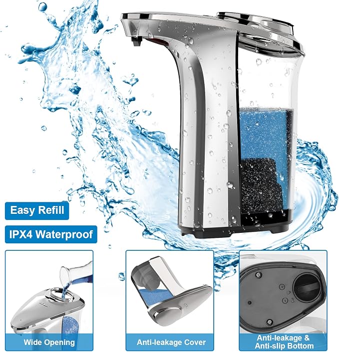 Automatic Soap Dispenser, Touchless Dish Soap Dispenser 17oz/500ml - Image 5
