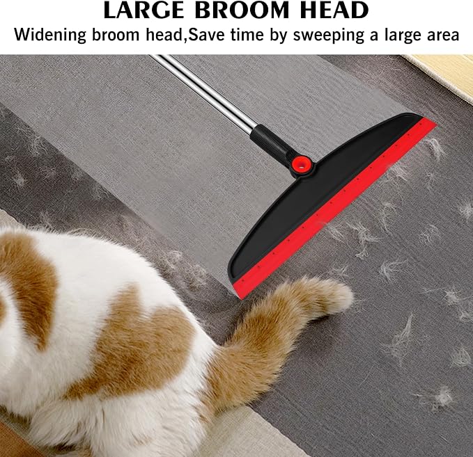 Multifunction Magic Broom, 54 Inch Adjustable Long Handle Silicone Floor - Image 6
