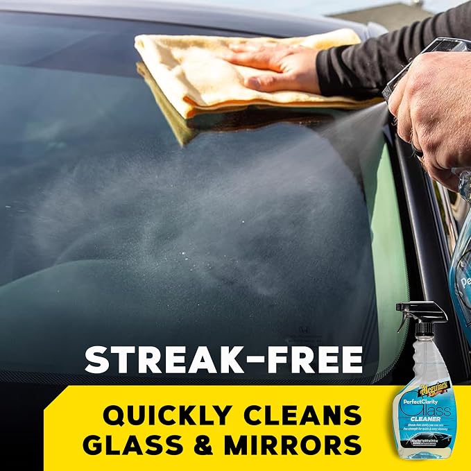 Meguiar's Perfect Clarity Glass Cleaner, Keep Windows, Windshields, and Mirrors - Image 4