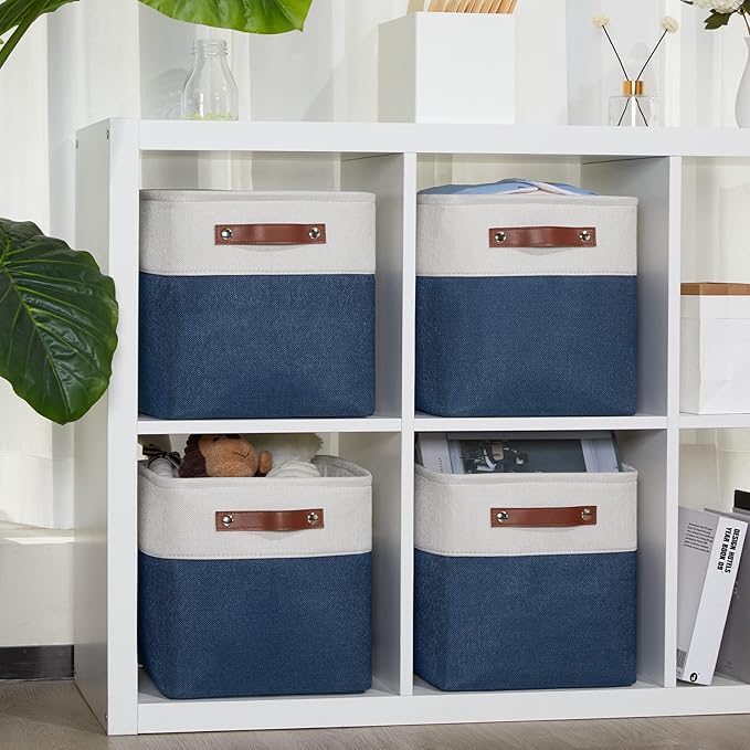 DULLEMELO [Set of 4 Storage Cubes Baskets - Image 4