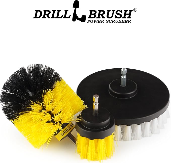 Cleaning - Bathroom Accessories - Drill Brush - Shower Cleaner - Shower Curtain - Image 9