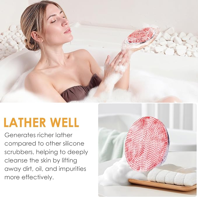INNERNEED Magnetic Silicone Body Scrubber - Image 5