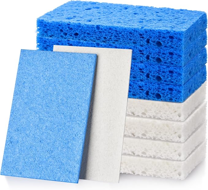 Mcyye 8PCS Compressed Kitchen Sponges Pack by Mcyye