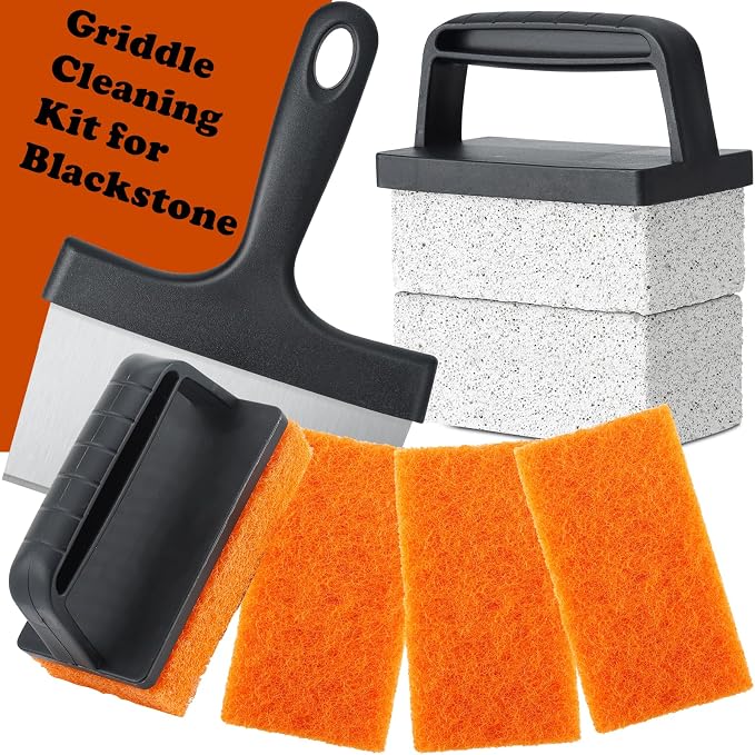 Griddle Cleaning Kit Compatible by Whaleme