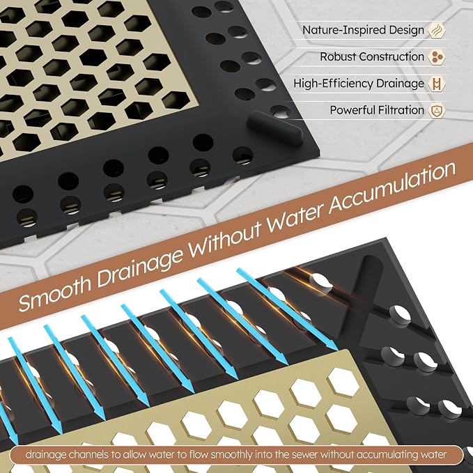 Not Moving Shower Drain Hair Catcher, Effective Hair Catcher Shower Drain - Image 6