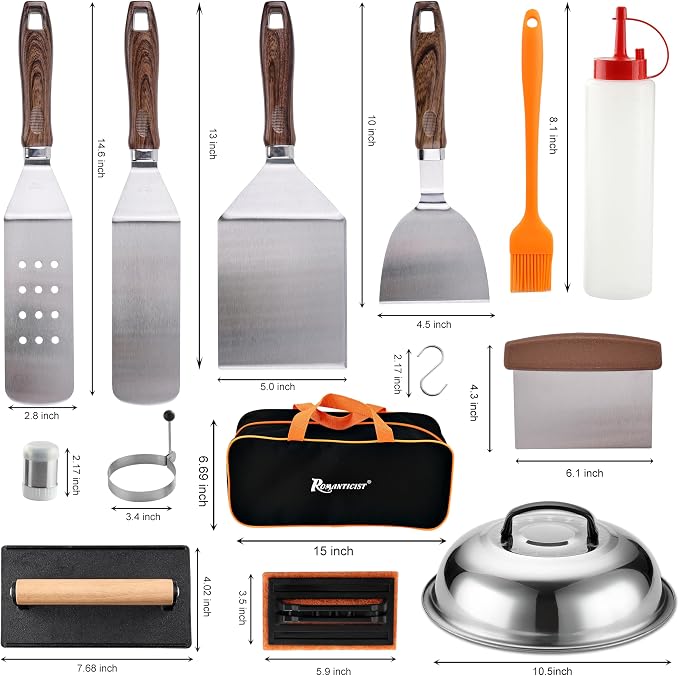 ROMANTICIST 29PCS Griddle Accessories Set - Image 2