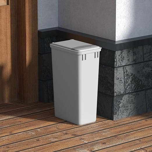 Dowell 50L Wastebasket Trash Container, 52.8Qt/13.2Gal, - Image 3