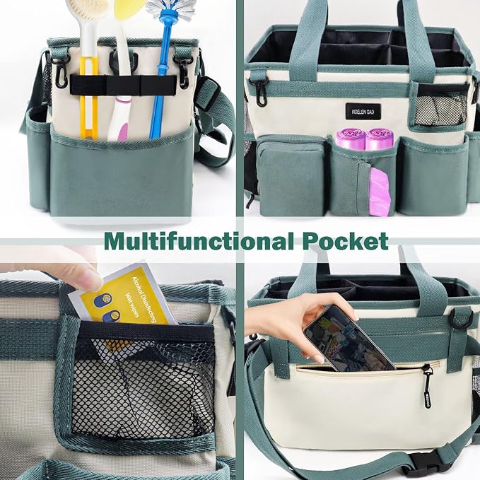 Wearable Cleaning Caddy Bag, Cleaning Supply Tote - Image 3