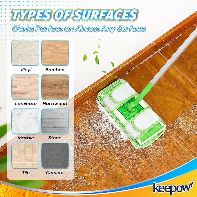 Reusable Pads Compatible with Swiffer Sweeper Mops - Image 5