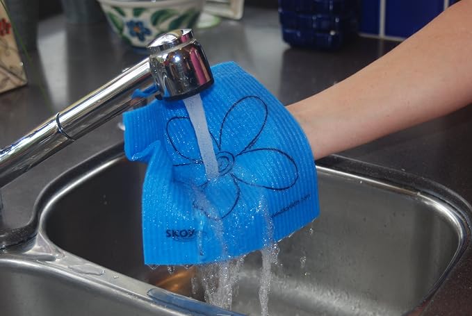 Skoy Cloth, Reusable Cleaning Cloths, Planet-Friendly, Dishwasher and Dryer-Safe - Image 2