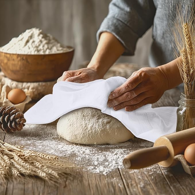 Utopia Kitchen White Flour Sack Towels 100% Cotton Tea Towels - Image 3