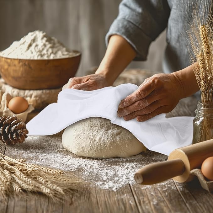 Utopia Kitchen White Flour Sack Towels 100% Cotton Tea Towels - Image 3