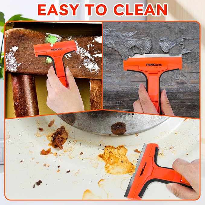 Razor Blade Scraper, Caulk from Window, Stove Top - Image 3