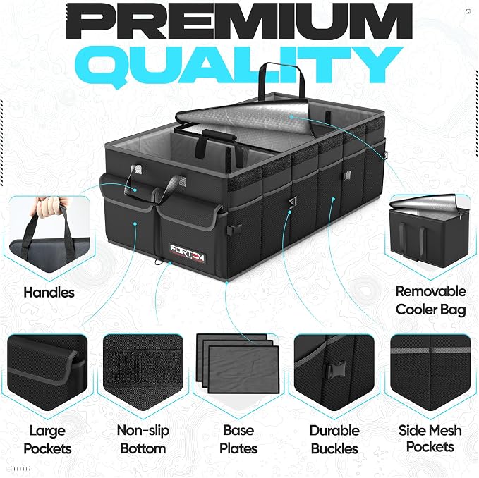 FORTEM Trunk Organizer with Cooler - Image 2