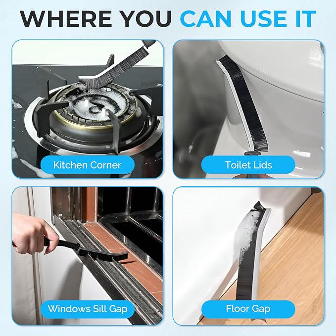 7Pcs Crevice Cleaning Brush, Gap Brush - Image 4