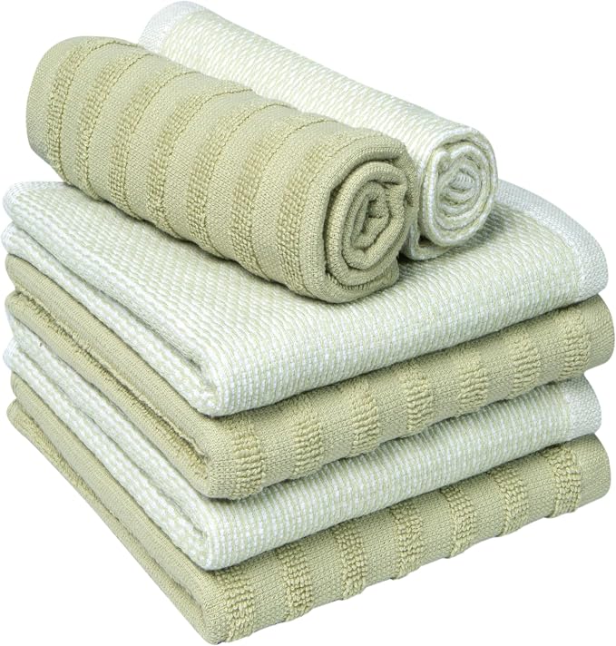 Bumble Premium Dish Cloths 13"x13" | 100% Natural Ring Spun Cotton | 400 GSM | - Image 4