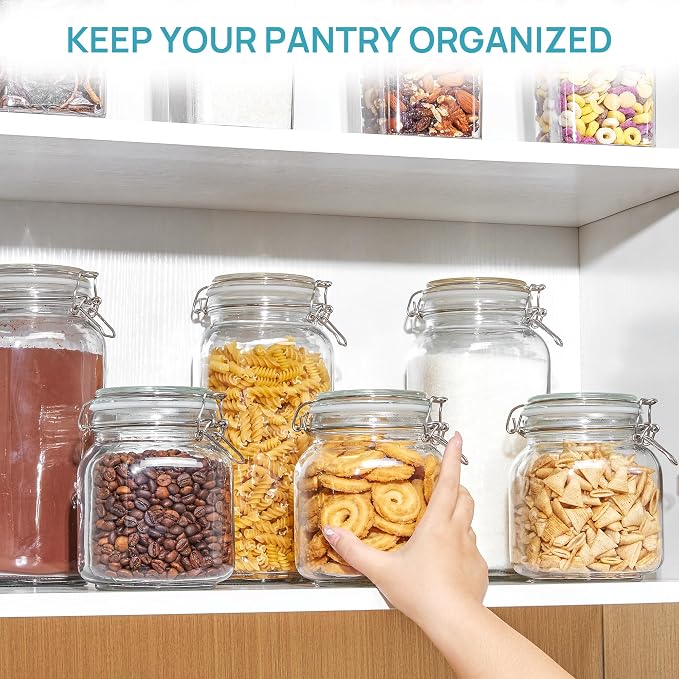 Vtopmart 78oz Glass Food Storage Jars - Image 5