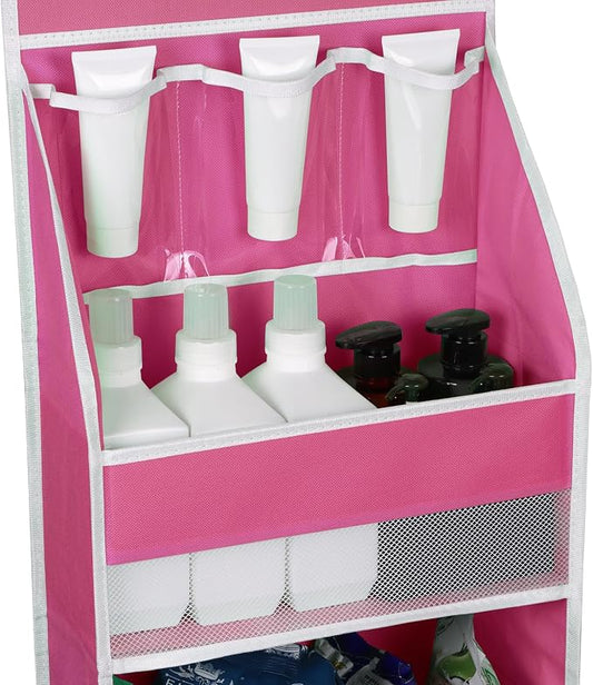 Univivi 5-Shelf Fabric Door Storage Over Door Hanging Organizer - Image 2