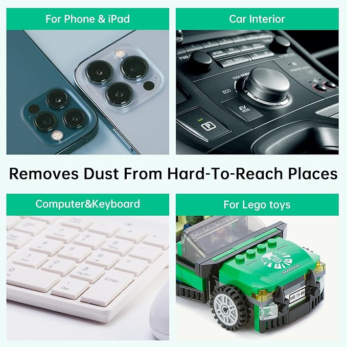 Disposable Compressed Duster, Computer Cleaner, Keyboard Cleaner, 1 Pack - Image 3
